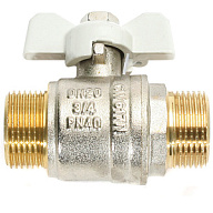 Кран шаровый для воды ProFactor, 3/4" ш-ш, бабочка цены в Воронеже