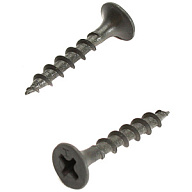 Саморез ГД 3.5 х 25, оксидированный, крупная резьба, пакет 50 шт/упак цены в Воронеже