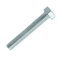 Болт с шестигранной головкой М 5 х 30, оцинкованный, 10 шт/упак цены в Воронеже