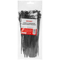 Хомут нейлоновый под винт Rexant, черный, 4.3х200мм, 100шт/уп. цены в Воронеже