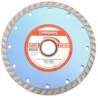 Диск отрезной Haisser Turbo, сплошной, алмазный, по бетону, 150х22.2мм цены в Воронеже