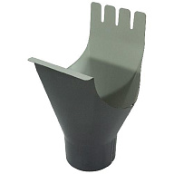 Воронка водосточная выпускная d125/90, RAL 7024 серый графит цены в Воронеже