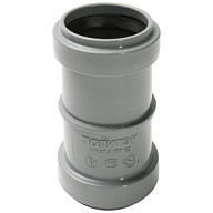 Муфта двухраструбная, для внутренней канализации d 32мм, цены в Воронеже