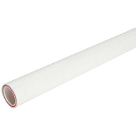 Труба полипропиленовая Kalde PN25, с армированием стекловолокном 25, белый, 2 метра цены в Воронеже