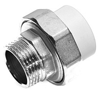 Муфта полипропиленовая Valfex, разъемная "американка", 32 х 1" ш, белый цены в Воронеже