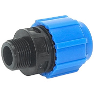 Муфта ПНД, ДУ32 х 1",с наружной резьбой цены в Воронеже