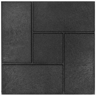 Плитка полимерпесчаная, "Калифорния", 330*330*20мм, черная цены в Воронеже