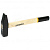 Молоток слесарный Stayer Profi, кованый, деревянная ручка, 600г
