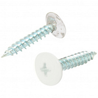 Саморез с прессшайбой 4.2 х 25, RAL 9003 сигнально-белый, острый, пакет 50 шт/упак цены в Воронеже