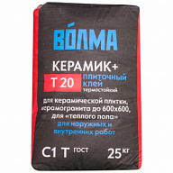 Клей для плитки Волма Керамик плюс, 25кг(48шт/уп) цены в Воронеже