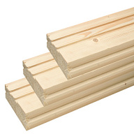 Доска пола сосна, класс "АВ", 35 х 132 х 3000мм, 3шт/упак цены в Воронеже