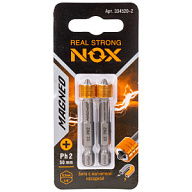 Бита Nox, Magneo PH №2  50мм, магнитная, 2шт цены в Воронеже