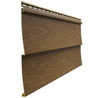 Сайдинг Дёке Lux "Ванкувер Ёлочка", миндаль, 254х3600мм цены в Воронеже