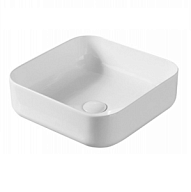 Умывальник накладной Eva Gold А423, квадратный, белый цены в Воронеже