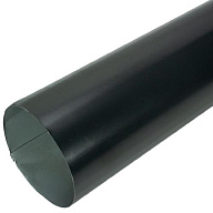 Труба водосточная d-90, 1м, RAL 7024 серый графит. цены в Воронеже