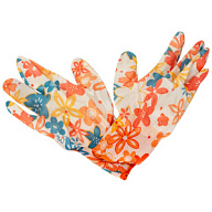 Перчатки Цветок, с нитриловым обливом, нейлон цены в Воронеже