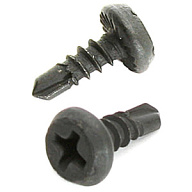 Саморез для металлического профиля 3.5 х 9.5, оксидированный, сверло, пакет 100 шт/упак цены в Воронеже