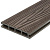 Террасная доска Decking, Country, Венге (темный орех), 150 х 24 х 3000мм