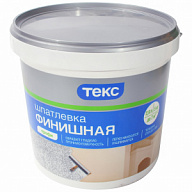 Шпатлевка Текс Профи, выравнивающая, латексная финишная, 5,0кг цены в Воронеже