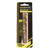 Сверло по металлу Hanskonner, с кобальтом, 12.0х151мм цены в Воронеже
