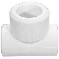Полипропиленовые трубы, фитинги Тройник полипропиленовый Kalde, переходной 20х25х20, белый Тройник полипропиленовый Kalde, переходной 20х25х20, белый цены в Воронеже