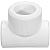 Тройник полипропиленовый Kalde, переходной 20х25х20, белый
