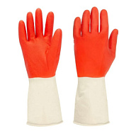 Перчатки Komfi БИКОЛОР, латексные, сверхпрочные цены в Воронеже