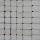 Плитка тротуарная прессованная "Старый город" 2 формы, серая, 40мм, (1,056м2, слой) фото №2