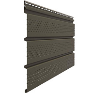 Софит Т4, перфорированный, Дёке Premium, каштан, 305х3000мм цены в Воронеже