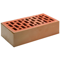 Кирпич лицевой керамический Саранский, баварская кладка, гладкий, 1,0НФ, М150-175, (420шт, упаковка) цены в Воронеже