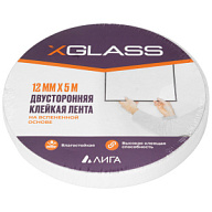 Лента XGLASS, двусторонняя, на вспененной основе, 12ммх5м цены в Воронеже