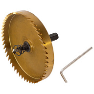 Коронка Sturm! биметаллическая, 89мм, по тонколистовому металлу, центрирующее сверло цены в Воронеже