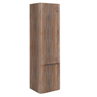 Шкаф-пенал Тоскана 35, темное дерево, подвесной, правый цены в Воронеже