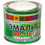 Эмаль ПФ-115 Палитра, серый, 1.9кг цены в Воронеже