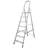 Стремянка Алюметъ, алюминиевая, 7 ступеней цены в Воронеже