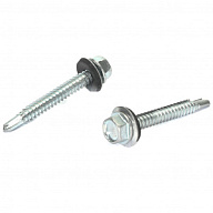 Саморез кровельный 5.5 х 25, оцинкованный, коробка 250 шт/упак цены в Воронеже