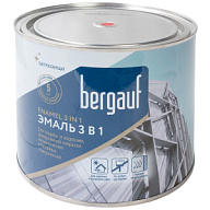 Грунт-эмаль по ржавчине 3в1, Bergauf Enamel красная, 1,8кг Грунт-эмаль по ржавчине 3в1, Bergauf Enamel красная, 1,8кг цены в Воронеже