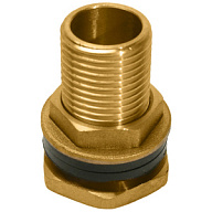 Переходник с фланцем для резервуара, никель, 1/2" цены в Воронеже