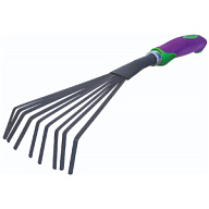 Грабли веерные мини Don Gazon, обрезиненная ручка, 9 зубьев, 390мм цены в Воронеже