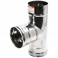 Тройник d120мм, толщина 0.5мм, угол 90° цены в Воронеже