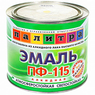 Эмаль ПФ-115 Палитра, бежевый, 1.9кг цены в Воронеже