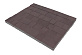 Плитка тротуарная вибропрессованная Европа, 3 формы, коричневая, 60мм, (13,20м2/уп)