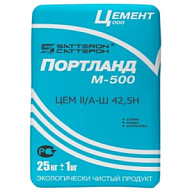 Цемент Satteron Портланд ЦЕМ II, М500, Д-20, серый, 25кг, 80шт/уп. цены в Воронеже