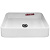 Умывальник накладной Kirovit Олимпия 560, прямоугольный, белый