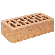 Кирпич лицевой керамический Старооскольский, светлый гладкий, 1,0НФ, М175-200, (480шт, упаковка) цены в Воронеже