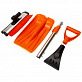 Автомобильный набор инструментов для уборки снега, AMIGO, (щетка, водозгон, лопата, скребок, телескопическая ручка 52-85см)