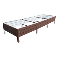 Грядка пластиковая Turms, 3х0.65х0.2, коричневый цены в Воронеже