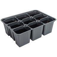 Мини кассета для рассады, 9 ячеек, объем ячейки 95мл цены в Воронеже