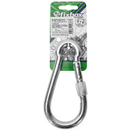 Карабин винтовой с фиксатором Fixbox, пружинный, d12 цены в Воронеже