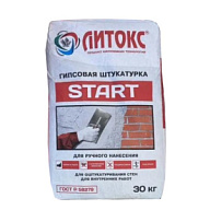 Штукатурка гипсовая Start Литокс, 30кг цены в Воронеже